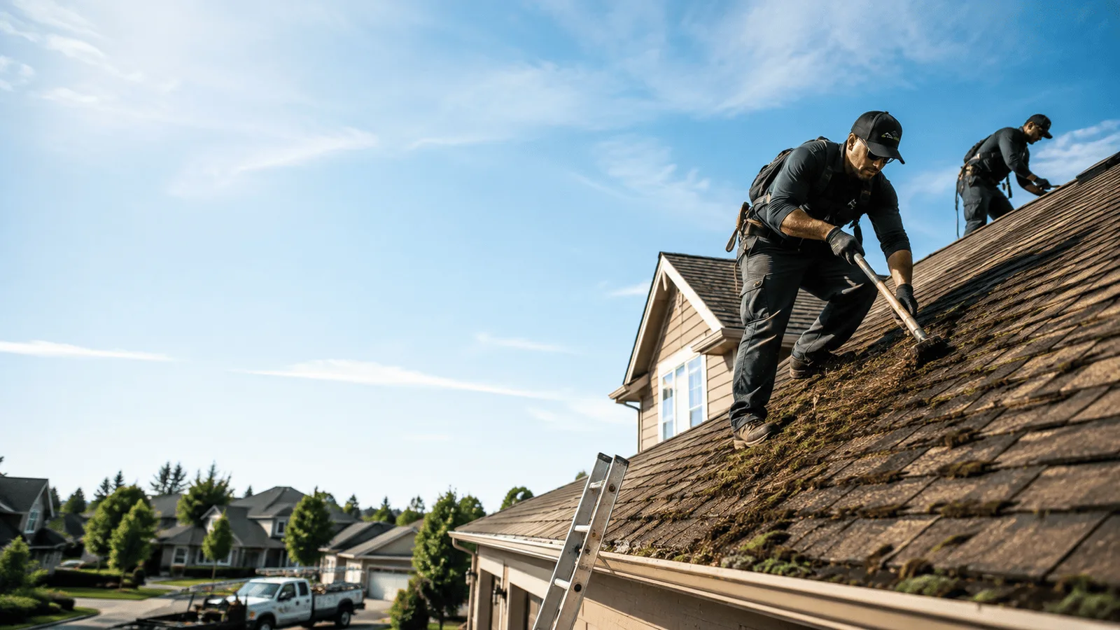 Roof Moss Removal in Rochester, VT near me